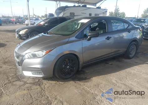 2021 Nissan Versa S Xtronic Cvt z USA, uszkodzony, nr VIN 3N1CN8DV2ML856513